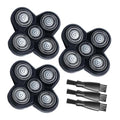uijino Head Shavers for Bald Men Freedom Blades, Freedom Razor Replacement Blades Freedom Razor Blades, 3Pack Head Shaver Replacement Heads Compatible with Bald Head Shavers for Men, 3 Cleaning Brush