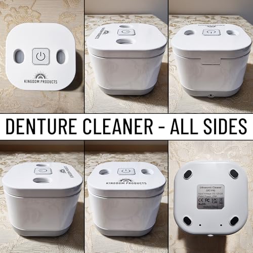 New 2026 Ultrasonic Retainer Cleaner with a Larger 200ML Pod, 45kHz