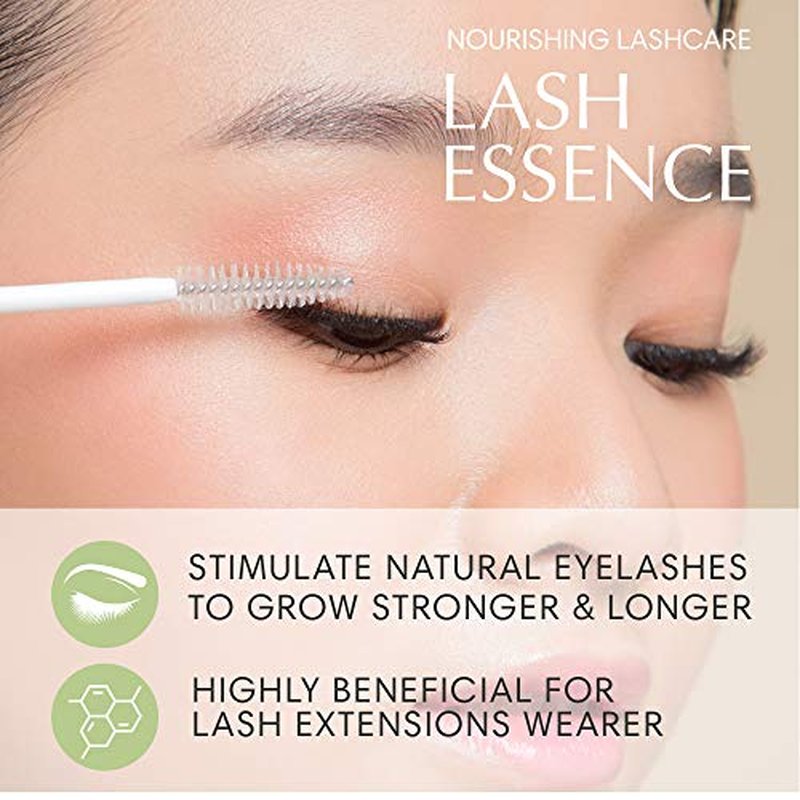 BL Lashes Lash Essence Conditioner Serum | Moisturizing Treatment with Natural Extracts, Non-Sticky Daily Treatment, Enhancer for Thicker & Healthier Lashes (10ml)