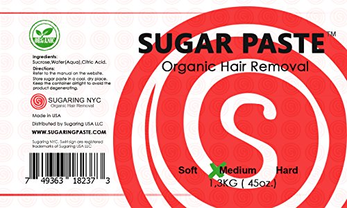 Sugaring Paste - Medium Grade Universal Hair Removal Paste for Large Areas