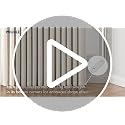 Blackout Curtains 40x96 Inch Set of 4 - Double-Layer Thermal Window Drapes with Pinch Pleat, Birch Variation