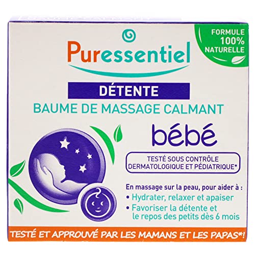 Puressentiel Baby Balm Lavender - 100% Pure & Natural, Vegan - Made in France - 1 Fl oz