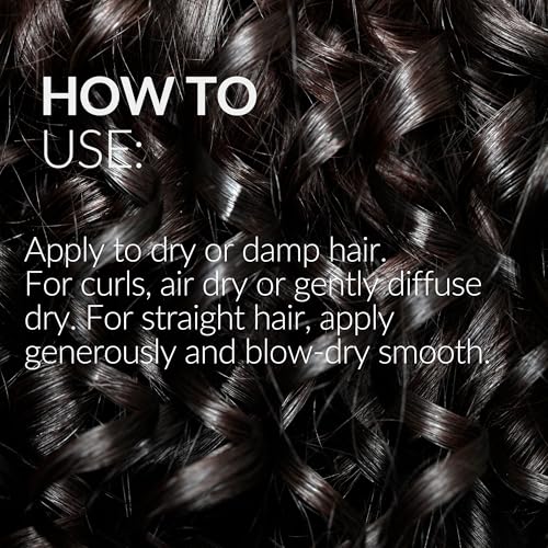 Kinky Leave-In Moisturizer for Curly & Straight Hair - Hydrating Curl Cream 200ml