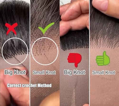 2x6 HD Lace Closure Straight Human Hair Real Transparent 8inch 100%