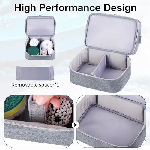 Rsobl Storage Bag for Electric Spin Scrubber,Organizer Case Compatible with Electric Scrubber for Cleaning,Carry Case for Bathroom Scrubber Electric (Bag Only)
