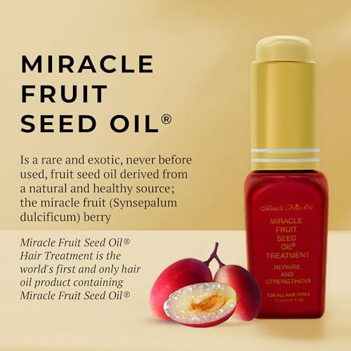 Miracle Fruit Oil Hair Treatment - 15ml Nourishing Hair Oil for Damage & Growth