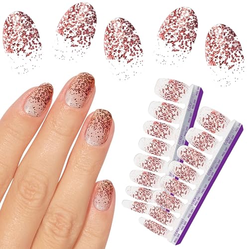 Color Street Coming Up Rose Gold Nail Strips