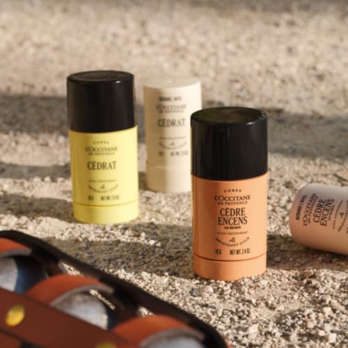 L'Occitane Aluminum-Free Deodorant with Baux Scent - Fresh 1 Fl Oz