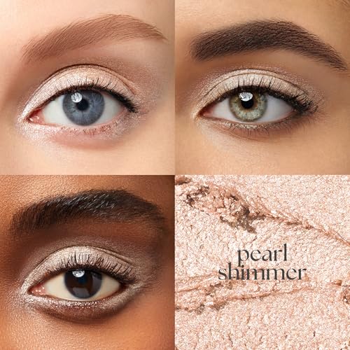 Julep Eyeshadow Stick Duo - Pearl Shimmer & Matte Snowfall, Waterproof Crème-to-Powder
