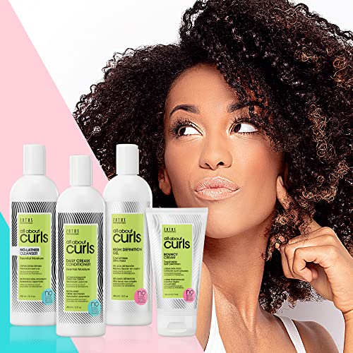 Moisturizing Curl Gel & Bouncy Cream for All Hair Types - Define & De-Frizz