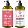 Strengthening Shampoo & Conditioner Set - Hair Growth & Thickening, 33.8 oz