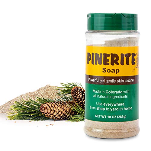 Natural Heavy Duty Hand Soap with Pine Powder - Eco-Friendly 10 oz. Pack of 2