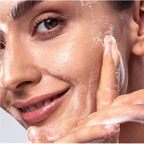 Infuse Non-Stripping Cleanser for Mature Skin, Hydrating Cleanser Face Wash, Gentle Facial Cleanser with Hyaluronic Acid and Peptides, Makeup Removing Face Wash for Dry and Sensitive Skin