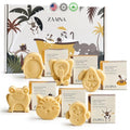 Kids Animal-Shaped Bath Soap Bars - Natural Handmade 6 Pack for Children