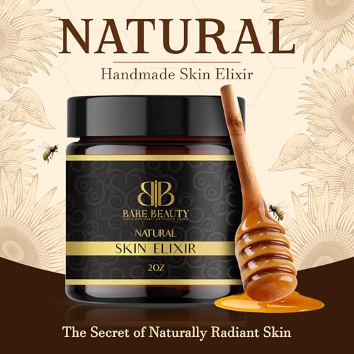 BAREBEAUTY Whipped Beef Tallow & Organic Honey & Argan Oil Organic Nourishing Face Cream, Moisturizer, Body Lotion, Skin Care and Skin Elixir