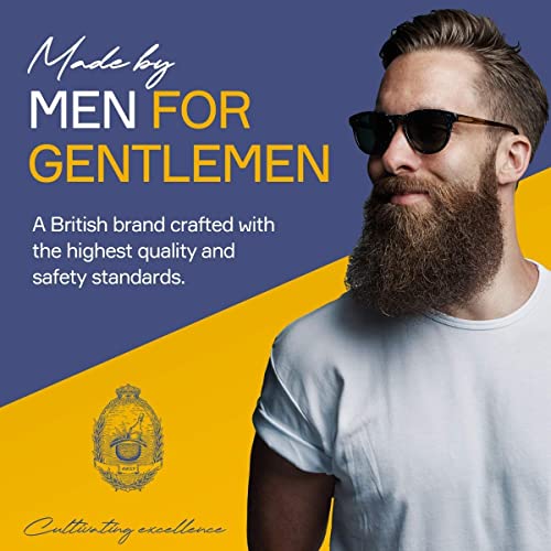 SEVEN POTIONS Beard Shampoo and Beard Conditioner Duo Bundle - Cleanses and Softens Your Beard - Natural, Vegan Beard Wash and Softener - Woodland Harmony (3.4FL OZ)