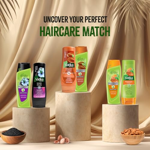 Vatika Naturals Cactus Shampoo & Conditioner Set for Damaged Hair 400ml