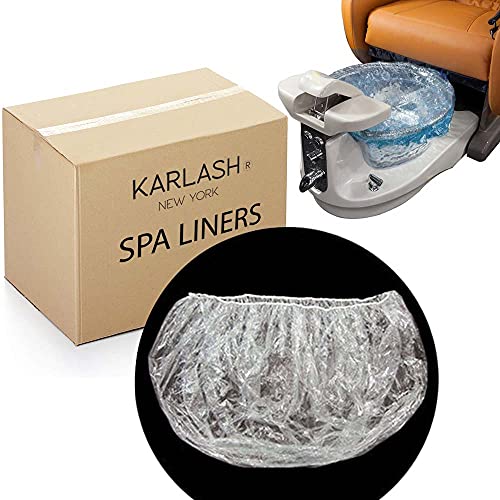 Disposable Spa Liners for Pedicure Chairs - 500 Pack, Fits Most Spas