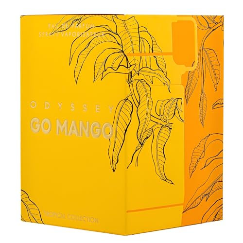 Unisex Tropical Fragrance Spray - Long-Lasting Mango, Citrus & Woody Scent - 3.4 oz