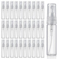 300 Pcs 5ml Mini Spray Bottles Clear Glass Perfume Bottles Refillable Fine Mist Bottle Small Empty Fragrance Sample Spray Containers Travel Portable Bottle for Cleaning, Essential Oils