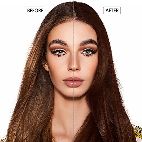 Dark Brown Hair Dye Shampoo 3-in-1 for Gray Coverage, Root Touch Up, Long-Lasting, Easy DIY, 16.9 Fl Oz - Variation: Dark Brown