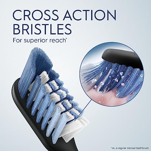 Oral-B Clic Toothbrush Replacement Heads - Pack of 4 - Black Refills (Variation of THIS listing)