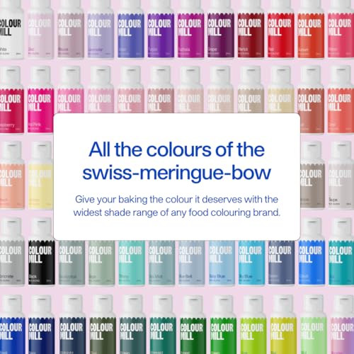 Colour Mill Oil Blend Food Coloring Kickstarter Pack - 12 Vibrant Colors, 20ml Each