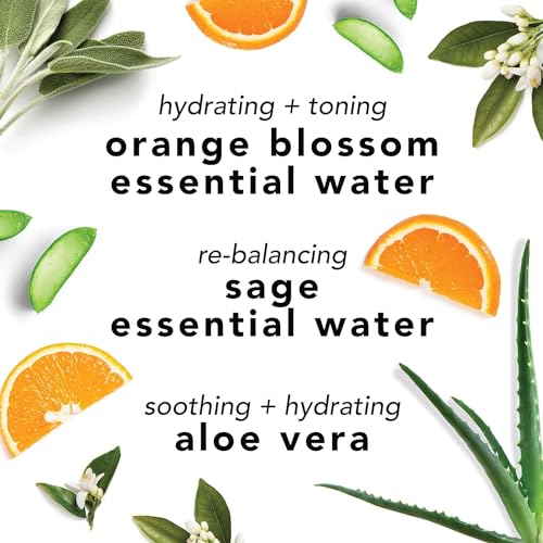 Mario Badescu Facial Spray with Aloe, Sage & Orange Blossom, 6 Fl Oz Pack of 2