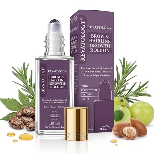 Revatology Brow & Hairline Growth Serum with Botanical Oils & Extracts