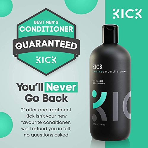 Men's Tea Tree & Peppermint Conditioner for Hair Repair & Scalp Health