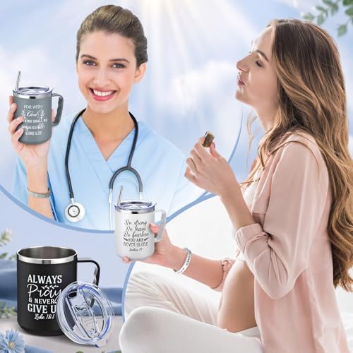 Patelai 36 Pcs Christian Gift Set for Women - Bible Mugs, Tote & More