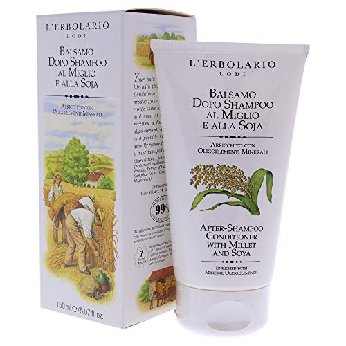 Citrus Millet & Soya Hair Conditioner for Hair Loss & Damage - 5.1 Fl Oz - Suitable for Women & Men