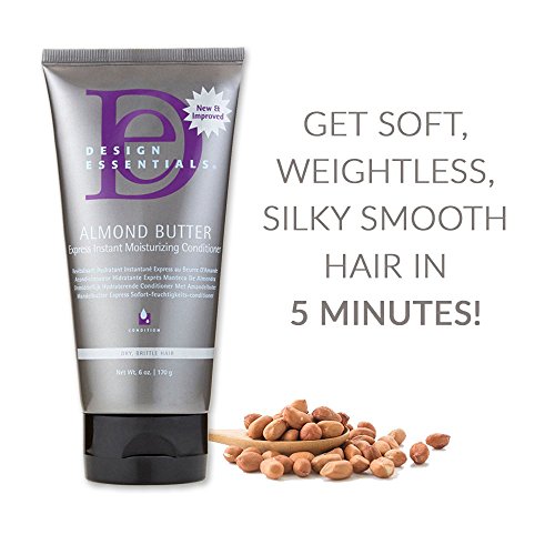 Design Essentials Almond Butter Express Moisturizing Conditioner 6 oz - Hydrating & Detangling