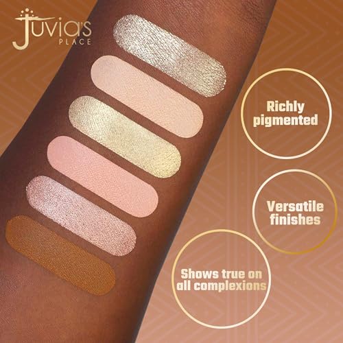 Juvia's Place The Nudes Eyeshadow Palette with Blush & Sand Variation