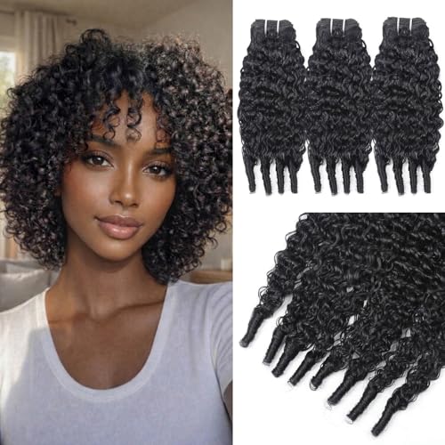 Unprocessed Burmese Curly Hair Bundles - 12 Inch Variation of THIS Listing