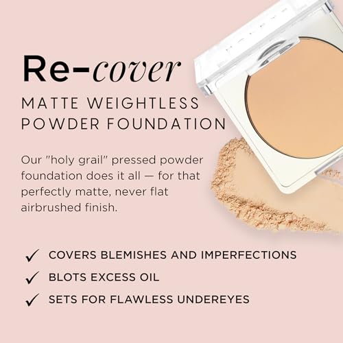 Haleys Re-cover Pressed Powder Foundation - Shade 2.25 Light Warm Tones