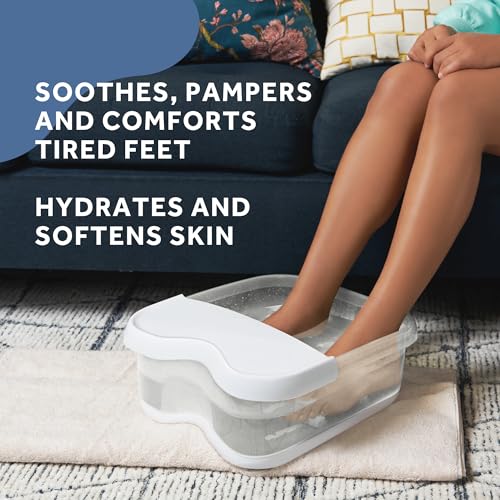 Amop? Pedi Perfect Rejuvenating Foot Soak Foot Bath Bombs, Relaxing Foot Spa Fizzies with Epsom salt, Dead Sea & Himalayan Salt, Tea Tree Oil, Shea Butter to Soothe, Hydrate & Soften Tired Feet, 28 ct