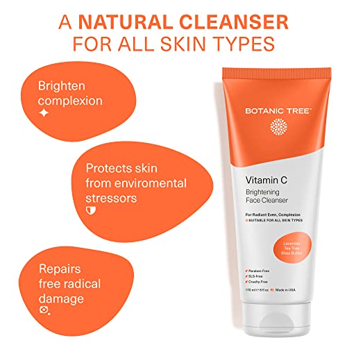 Vitamin C Face Wash for All Skin Types - Brightening & Acne Control