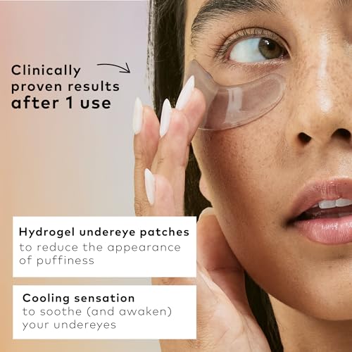 De-Puff Cooling Under Eye Patches - 12 Pairs with Variation 3 Pack of 4