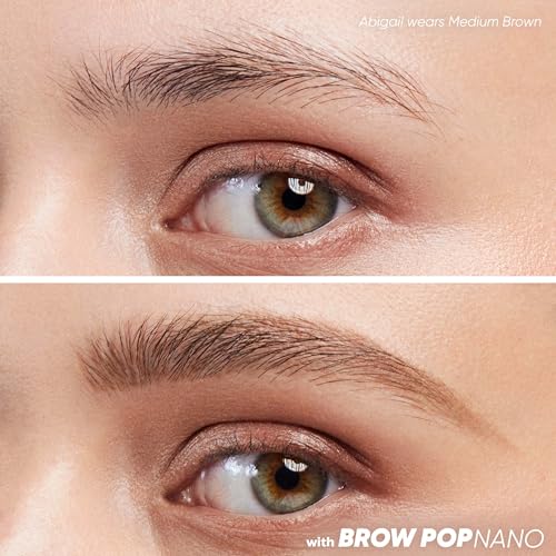 Eyebrow Pencil - Ultra-Fine Micro Tip for Natural Definition - Medium Brown