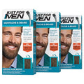 Mustache & Beard Dye Kit Medium-Dark Brown M-40 3 Pack - Easy Application