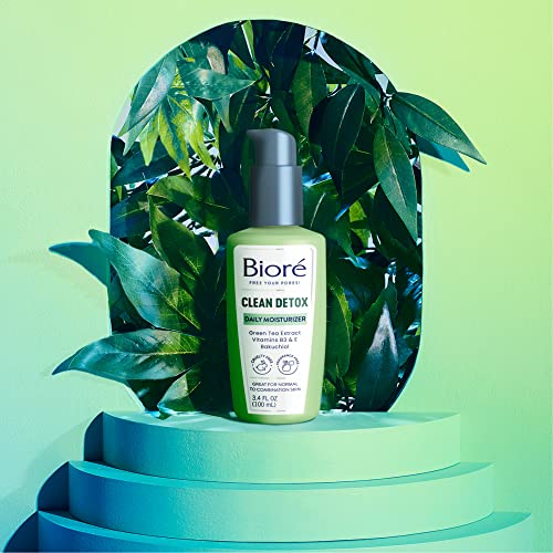 Bior? Sensitive Skin Face Moisturizer, Hydrating Moisturizer, Fragrance Free, Clean Detox Daily Face Moisturizer 3.4 oz