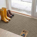 Gorilla Grip HydroABSORB Door Mat - Indoor Outdoor Use, 47x35 Beige - Variation of THIS listing