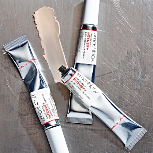 Smashbox Eye Primer - 24H Long-Lasting Eyeshadow Base with Vitamin E, Crease & Smudge Resistant, 0.34 Fl Oz