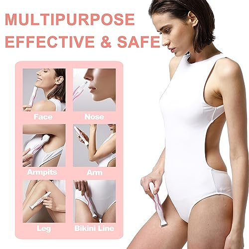 Women’s 4-in-1 Electric Nose Ear & Facial Hair Trimmer - Waterproof & Cordless