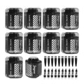 10 Pack Mini Electric Shaver Portable Travel Shavers Pocket Shaver USB-C Rechargeable Travel Razor for Men Electric Beard Trimmer Suitable for Home car Office and Business Travel Unisex Easy Cleaning