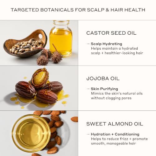 Densifying Beard Oil with Castor Jojoba Almond Avocado - Thicker Fuller Beard