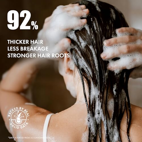 Coffee+ Thickening Shampoo for Fine Weak Hair - 33.8 fl oz - Strengthening & Volumizing
