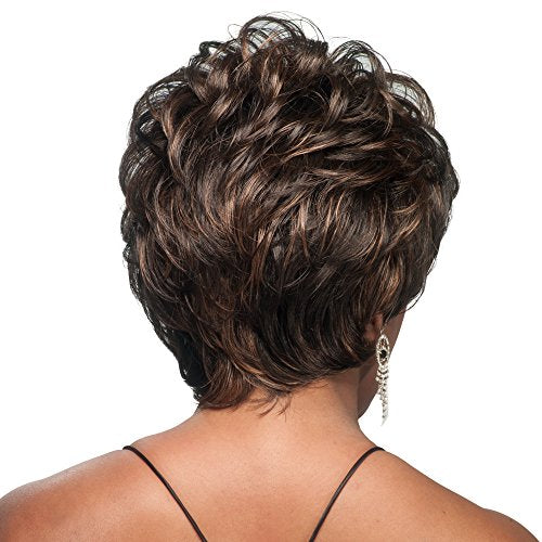 Vivica A. Fox JOLEEN-V Synthetic Wig with P4/27/30 Color & Adjustable Cap - Full Layered Bob Style