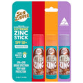 Extreme Zinc Stick SPF 50+ Water-Resistant Sunscreen 3-Pack - Surf & Outdoor